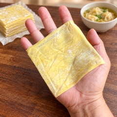 VỎ HOÀNH THÁNH KWONG CHEONG THYE 1KG – WONTON WRAPPERS SINGAPORE