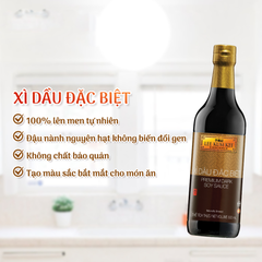 XÌ DẦU ĐẶC BIỆT LEE KUM KEE 500ML - PREMIUM DARK SOY SAUCE