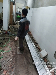 TIẾP TỤC CẢI TẠO BẾP NHÀ HÀNG