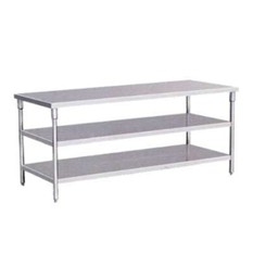 Bàn inox 3 tầng