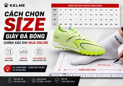 Cách chọn size giày đá bóng chính xác khi mua online