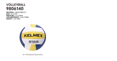 QUẢ BÓNG CHUYỀN KELME - MÃ 9806140
