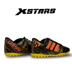 Giày đá banh Messi X-stars Đen Vàng (sỉ)