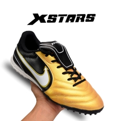Giày Đá Banh Giá Sỉ XSTARS VICTORY Màu Đen Vàng