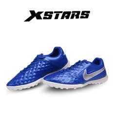 Giày đá bóng xstars Timepo 8 Xanh Bạc