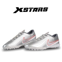 Giày đá banh trẻ em xstars timepo 2026 Bạc