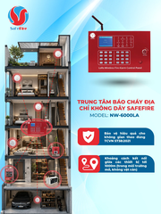 Trung tâm báo cháy địa chỉ không dây SafeFire NW-6000LA