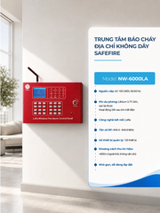 Trung tâm báo cháy địa chỉ không dây SafeFire NW-6000LA