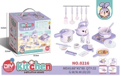 ĐCN - Bộ nấu ăn thỏ tím mã 0216