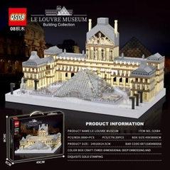 ĐCN - Bộ xếp hình Bảo tàng Louvre 3000pcs mã 32084