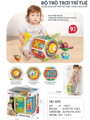 ĐCN - Khối đồ chơi phát nhạc 9in1 mã 6216