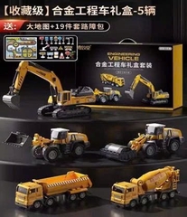 ĐCN - Set xe công trình hợp kim mã 9988-118