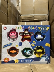 ĐCN - Set 6 xe Poli mã LB-105
