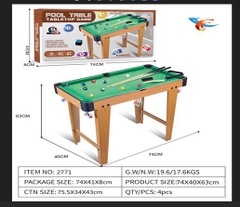 ĐCN - Bàn bi-a chân cao mã 2771