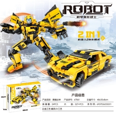 ĐCN - Bộ xếp hình biến hình robot 2in1 527pcs mã 67061