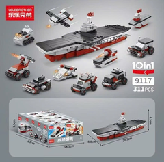 ĐCN - Lego tàu 311pcs mã 9117 (Số lượng tính theo khay)