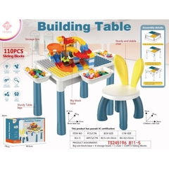 ĐCN - Lego bàn ghế 110pcs 811-5