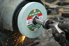 đá mài v1 hợp kim hải dương 350x40x127 chính hãng