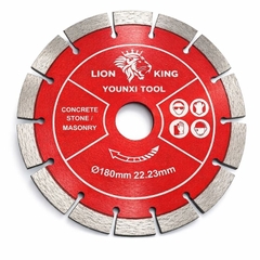 Lưỡi cắt kim cương đỏ 180mm cắt bê tông đá gạch