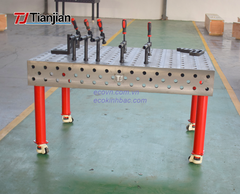 Bàn Gá Hàn Gang 3D D28 1500×1000mm Dùng Trong Cơ Khí Chính Xác