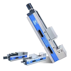 Ê tô thủy lực DCV-4-130. Độ chính xác cao bền bỉ cho CNC & Máy Phay