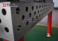 Bàn Gá Hàn Thép 3D D28 1500×1500mm Dùng Trong Cơ Khí Chính Xác