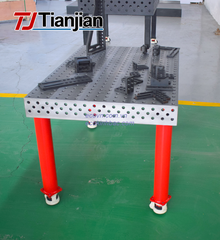 Bàn Gá Hàn Thép 3D D28 4000×2000mm Dùng Trong Cơ Khí Chính Xác