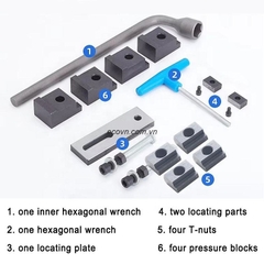 Ê tô GT150B-I – Giải pháp kẹp phôi chính xác cho chi tiết có chiều dài lớn