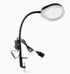Kính lúp kẹp bàn PD032A soi mạch điện tử.