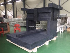 Gia công lỗ, rãnh, ren trên bàn đá granite có khó không?