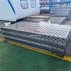 Bàn Gá Hàn Thép 3D D16 1500×1000mm Dùng Trong Cơ Khí Chính Xác