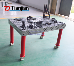 Bàn Gá Hàn Gang 3D D16 3000×1500mm Dùng Trong Cơ Khí Chính Xác