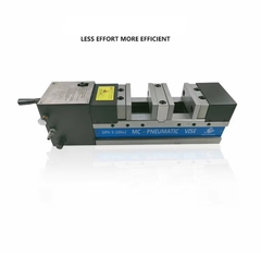 Ê tô khí nén kết hợp thủy lực, kẹp đôi DPV-6-125x2.