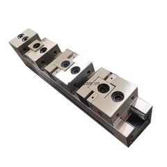 Ê tô cơ nhiều vị trí HT107-100×700 | Ê tô CNC 4 vị trí lực kẹp 3.000 kgf