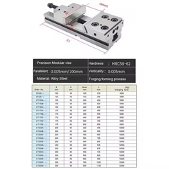 Ê tô cơ GT300×400 12 inch. Vise phay mô-đun chính xác