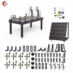 Bàn hàn kích thước 1000x1000mm dùng trong cơ khí chính xác.