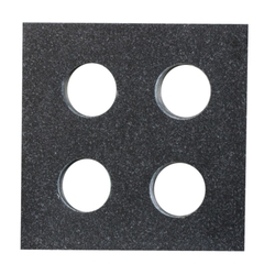 Thước vuông đá granit kích thước 250x250x40mm