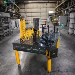 Bàn Gá Hàn Gang 3D D28 3000×1500mm Dùng Trong Cơ Khí Chính Xác