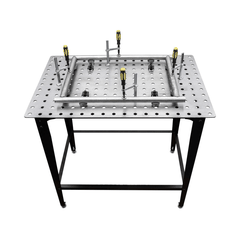 Bàn Hàn Thép 2D D16 Kích Thước 1200×2400 – Giải Pháp Gá Hàn Chuẩn Xưởng Cơ Khí