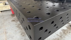Bàn Gá Hàn Gang 3D D28 2400×1200mm Dùng Trong Cơ Khí Chính Xác