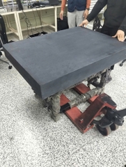 Bàn máp, bàn rà chuẩn đá granite kích thước 2400x1200x200mm.