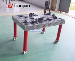 Bàn Gá Hàn Thép 3D D16 1500×1500mm Dùng Trong Cơ Khí Chính Xác