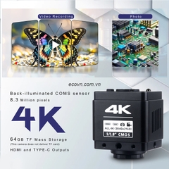 Kính hiển vi điện tử YIZHAN 4K 150X 8.29MP