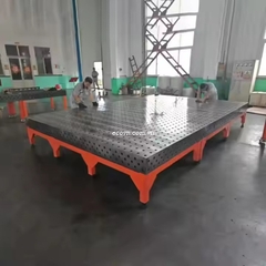 Bàn hàn kích thước 3000x1500mm dùng trong cơ khí chính xác.
