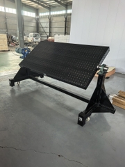 Bàn hàn xoay kích thước 2000x1000 chuyên dụng cho xưởng cơ khí