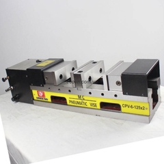 Ê tô khí nén CPV-5-80×2 | Ê tô CNC kẹp đôi lực kẹp 4.000kg