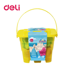 Cát Động Lực DELI EY013-YL Hộp 500g - Màu Be