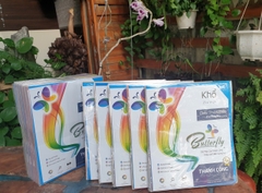 Giấy Thủ Công A4 ĐL 75gsm 1 Bịch 7 Tờ (7 Màu, Keo, Không Keo) – Giấy thủ công học sinh, sáng tạo