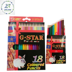 Viết chì 18 màu dài Gstar