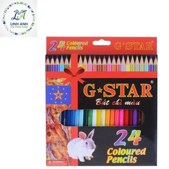 Viết chì 24 màu dài Gstar